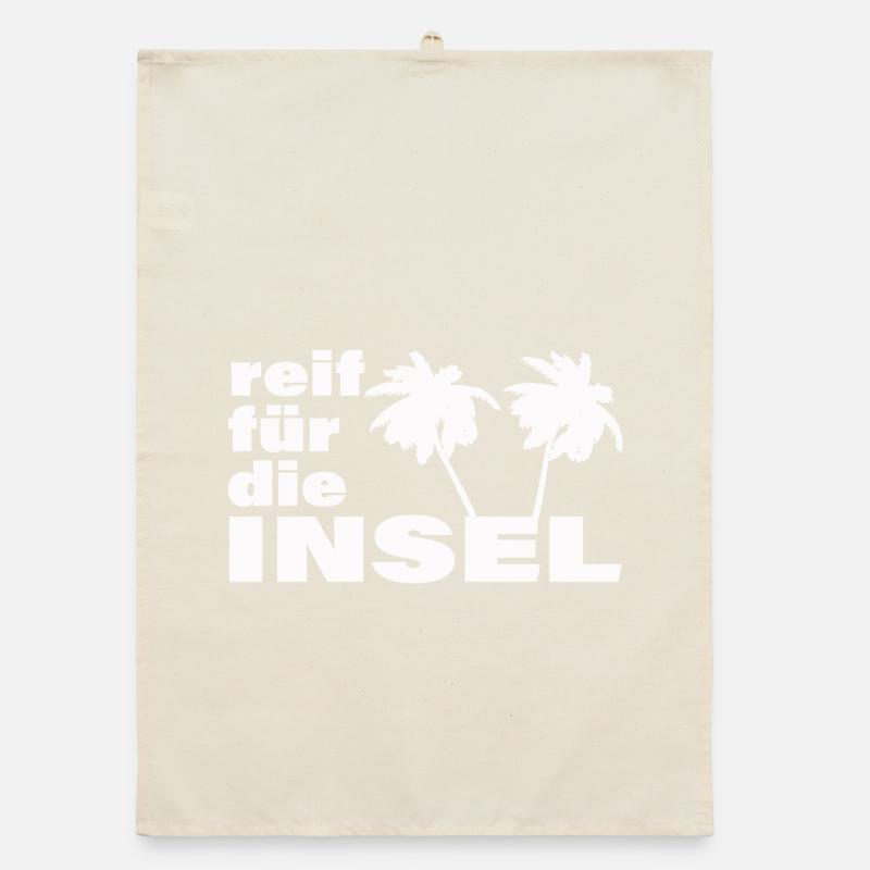 PRÊT POUR L’ÎLE Torchon bio