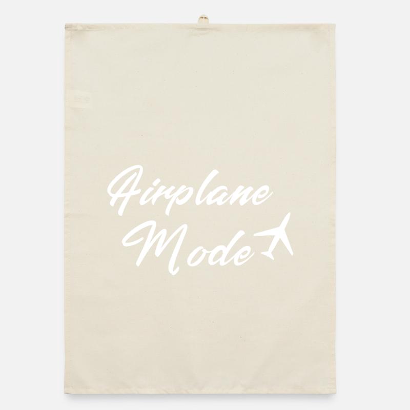 Airplane Mode On Do Not Disturb Aesthetic Organic dish towel