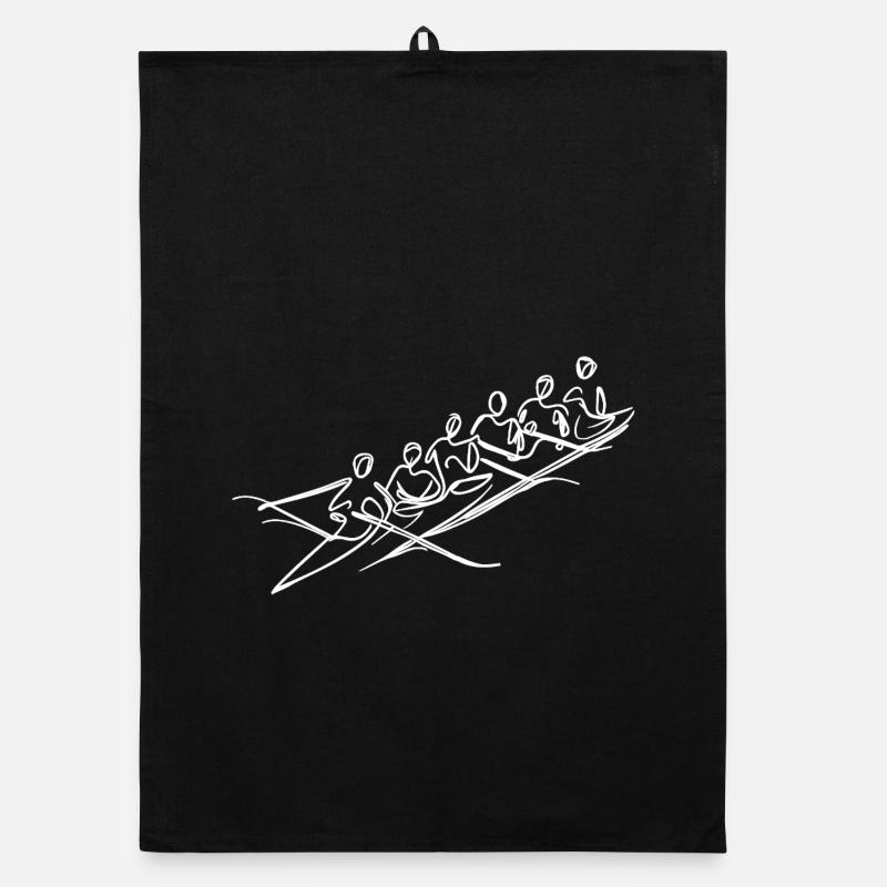 Esquisse de l’équipe d’aviron Torchon bio