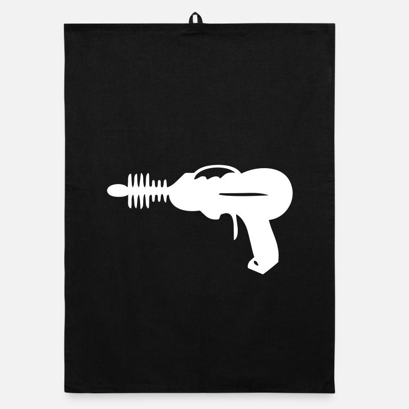 Beam Cannon - Laser Pistol - Laser Organic dish towel
