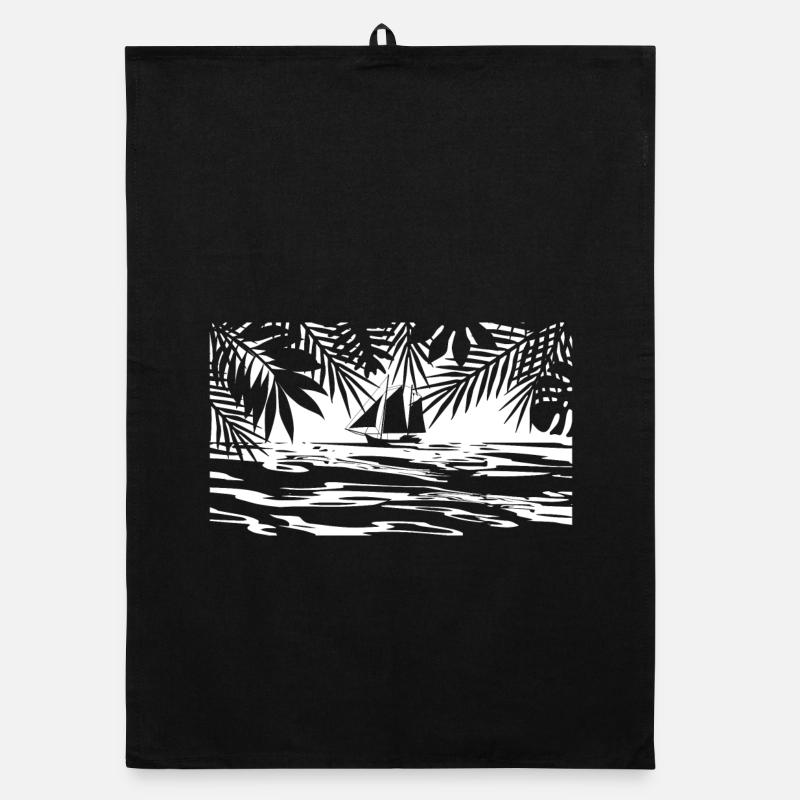 Caraïbes, île, bateau Torchon bio