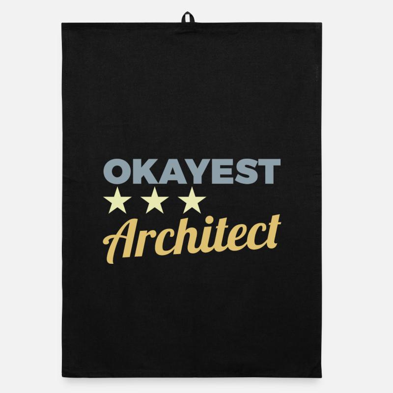 Okayest Architect Organic dish towel