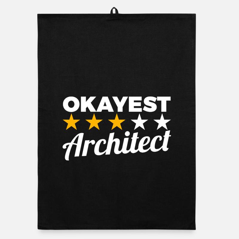 Durchschnittlicher Architekt Organic Geschirrtuch