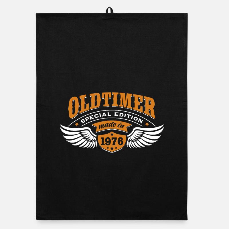 Oldtimer Modell 1976 | Geburtstag Geschenk Cap Organic Geschirrtuch