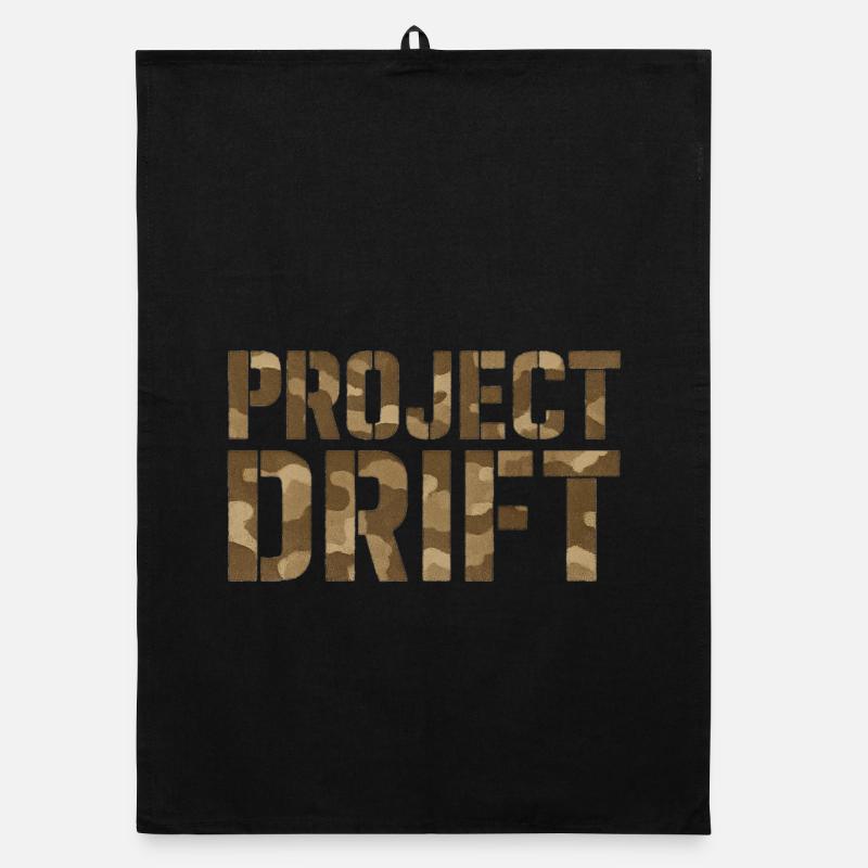 Project Drift Camouflage Tuning Statement Organic dish towel