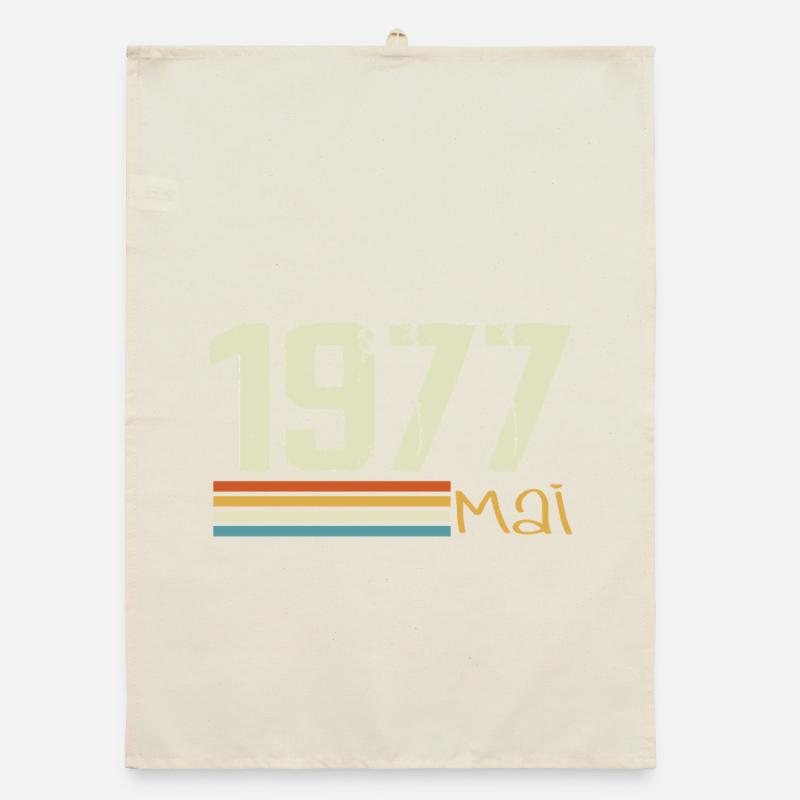 May 1977 Organic dish towel