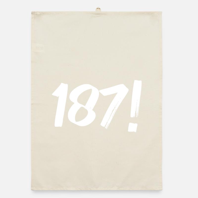 Numéros Un Huit Sept Torchon bio