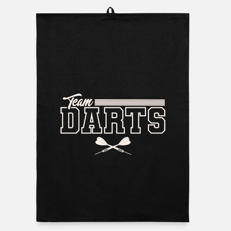 Équipe Dart Darten Darts Torchon bio