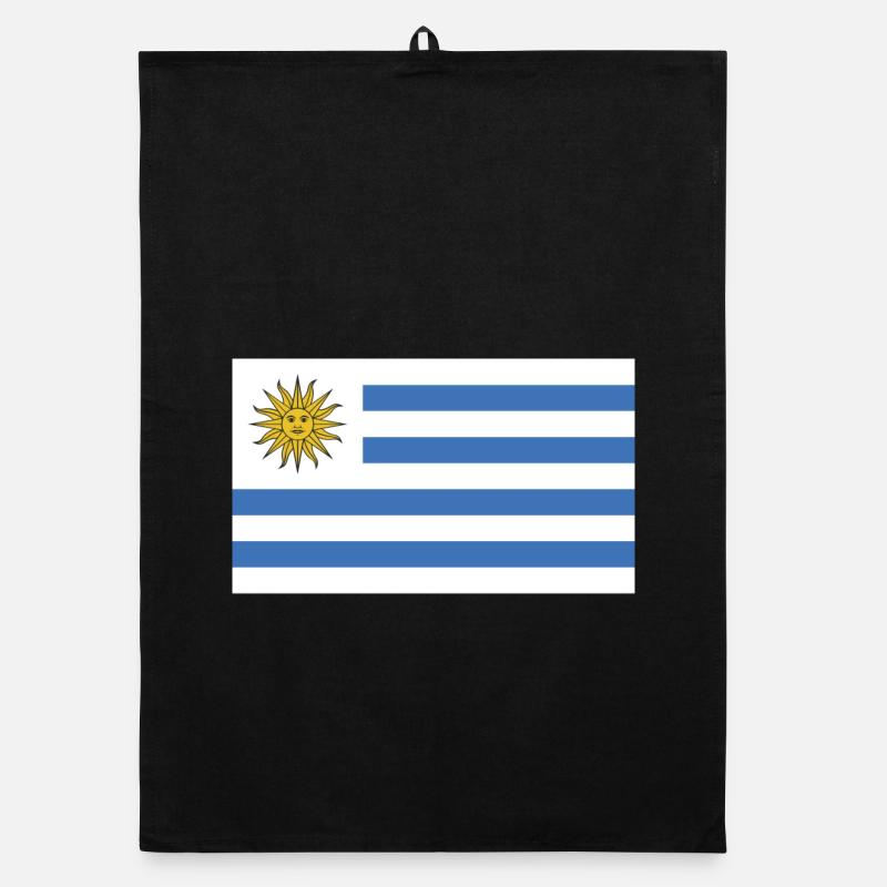 Drapeau national de l’Uruguay Torchon bio