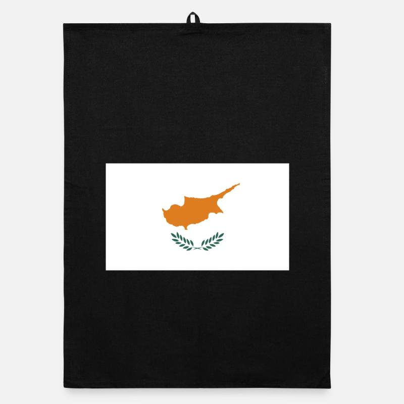 Get our Cyprus flags now Organic dish towel