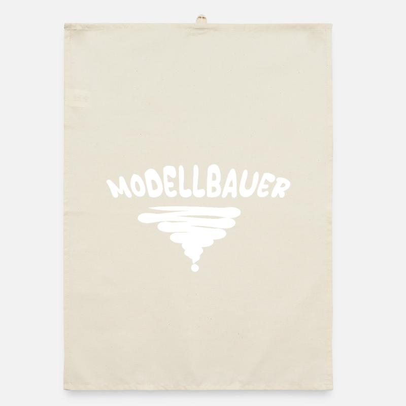 Model maker as a profession Organic dish towel