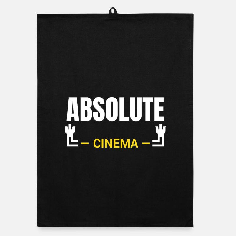 Absolute Cinema Statement Organic Geschirrtuch