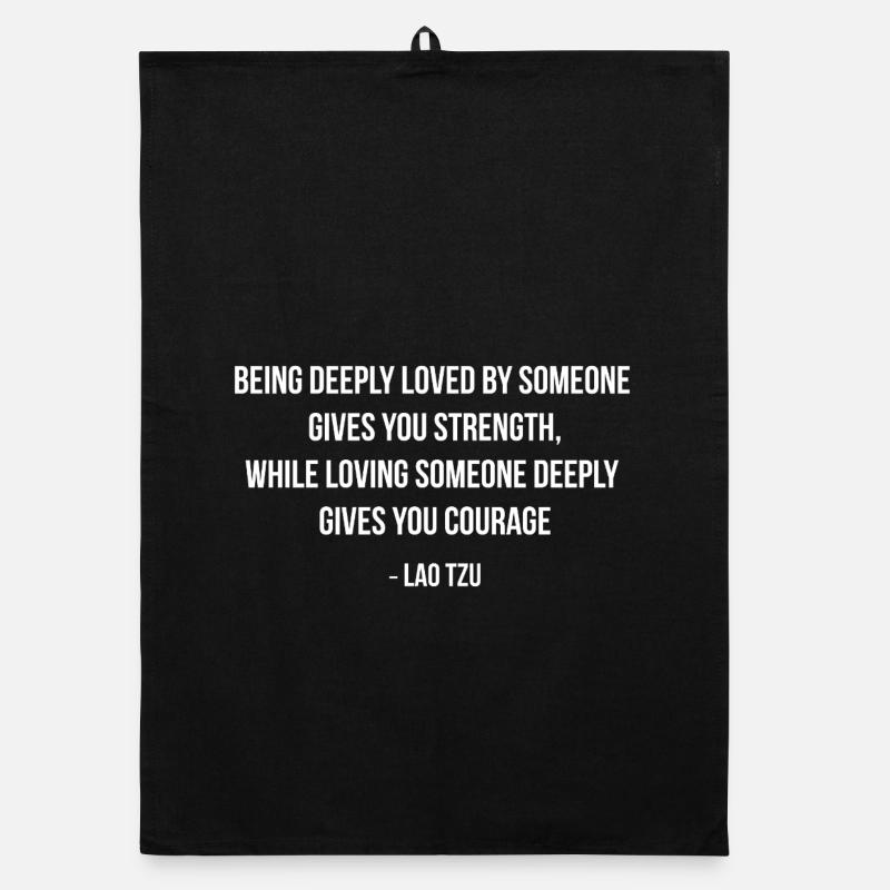 Citation de force et courage lao tzou Torchon bio