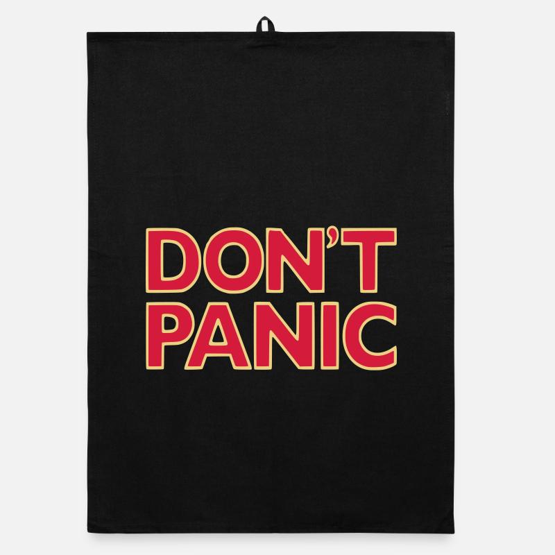 don't panic Organic dish towel