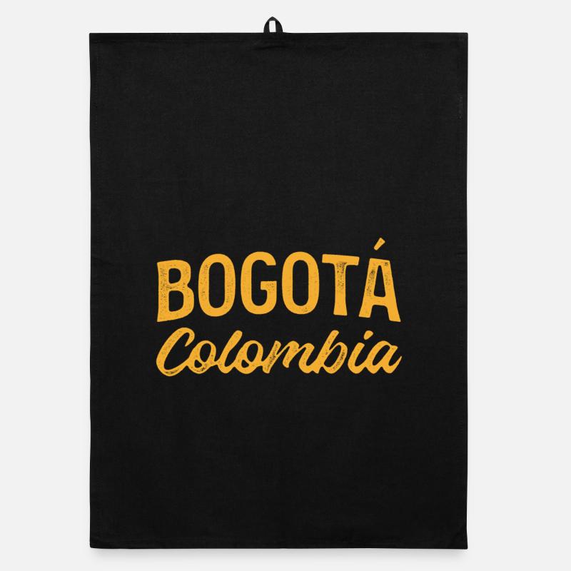Bogotá Colombie Script Logo Torchon bio