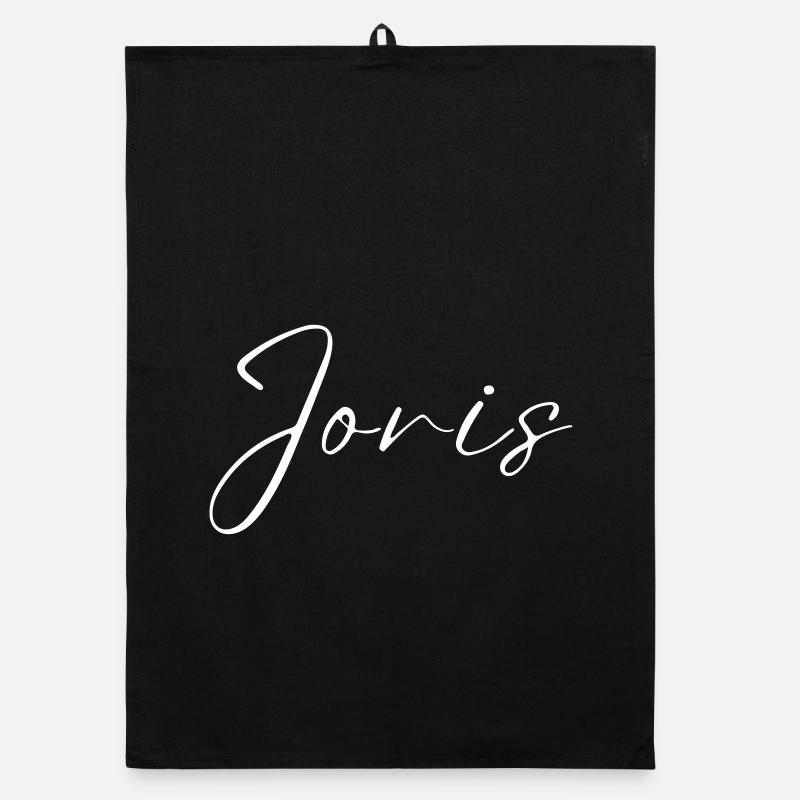 Nom de Jori avec le nom de J Garçon Naissance Bébé Garçon Torchon bio
