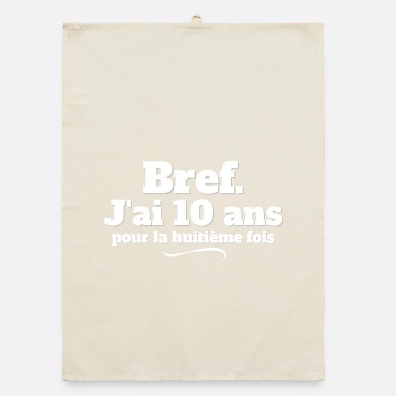 80 years old, I'm 80 years old, 80 years old Organic dish towel