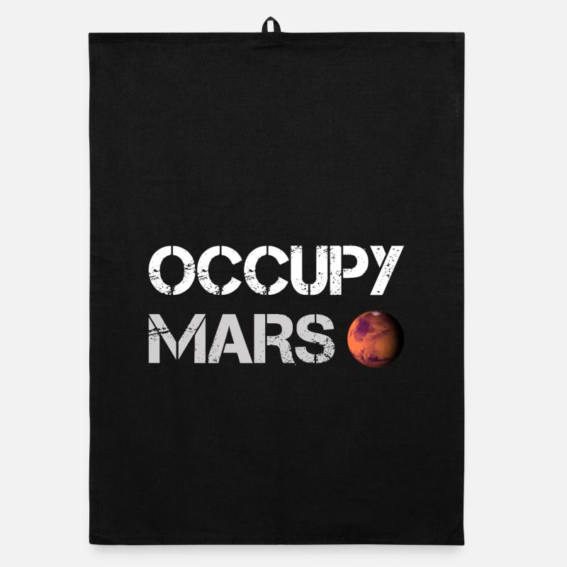 Occupy Mars (Space-X) Organic dish towel