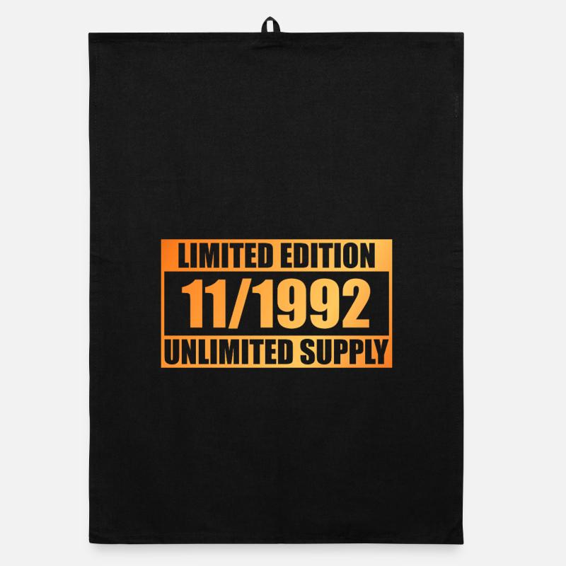 33rd Birthday Limited Edition - ꝏ Supply 11/1992 Organic dish towel