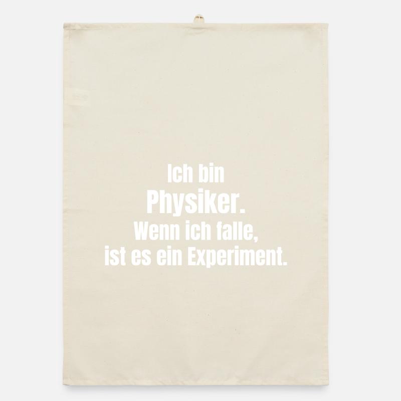 Physicist Humor Case Experiment Organic dish towel