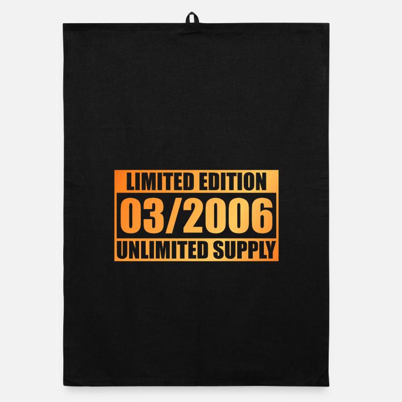 20th Anniversary Limited Edition - ꝏ Supply 03/2006 Organic dish towel
