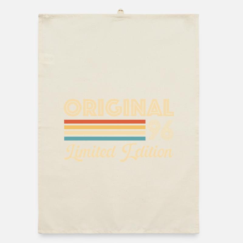 30th Birthday 30 Years 1996 Original 96 Gift Organic dish towel