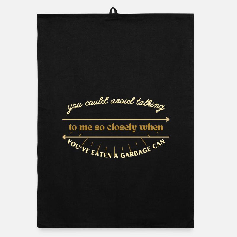 Garbage Can Quip Whisper Organic dish towel