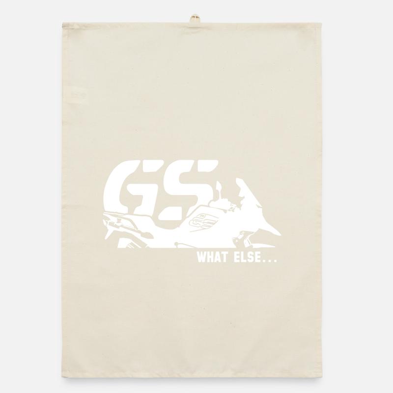 Biker Motorradfahrer Geschenk Boxermotor Organic Geschirrtuch