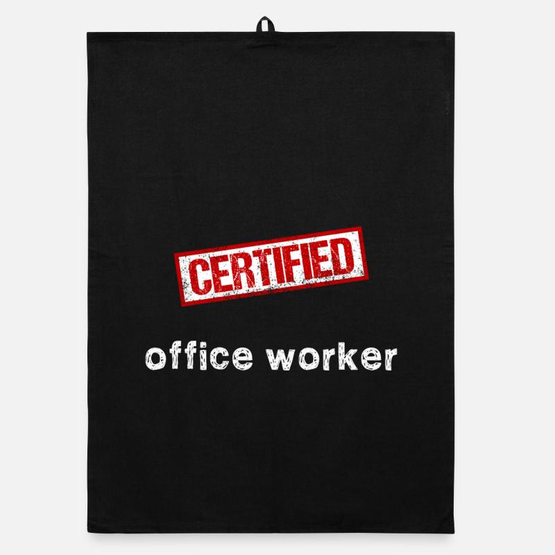 Büroangestellter Organic Geschirrtuch