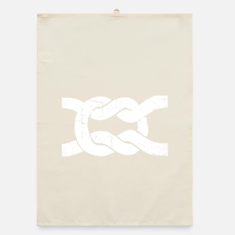 Sailor's knot | node | Knoten Organic Geschirrtuch