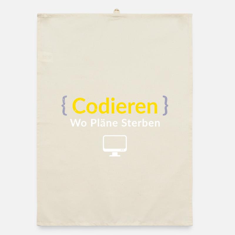 Computers CODE WHERE PLANS DIE FUNNY Organic dish towel