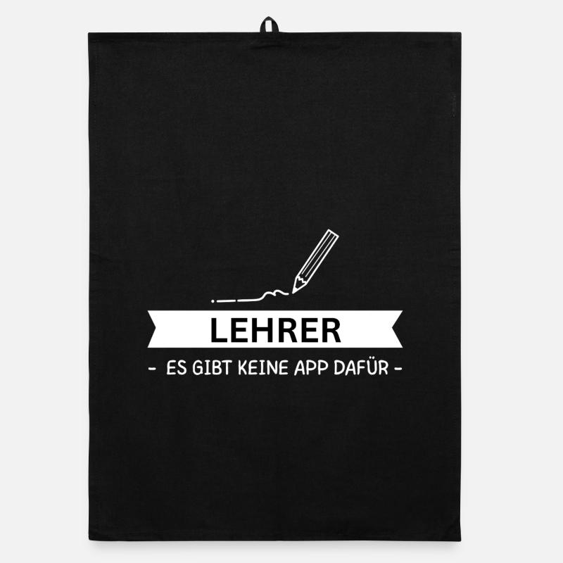 Bester Lehrer der Welt - Lustiges Pädagogen Design Organic Geschirrtuch