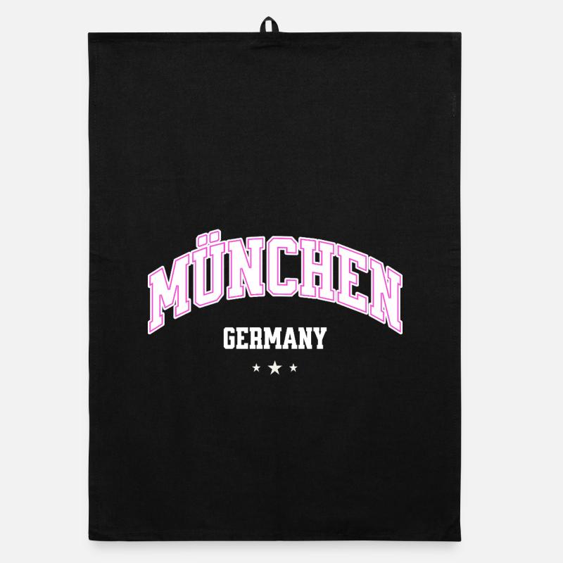 Flair de nœud néon de Munich Torchon bio
