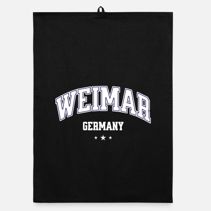 Weimar Germany Emblem Organic dish towel