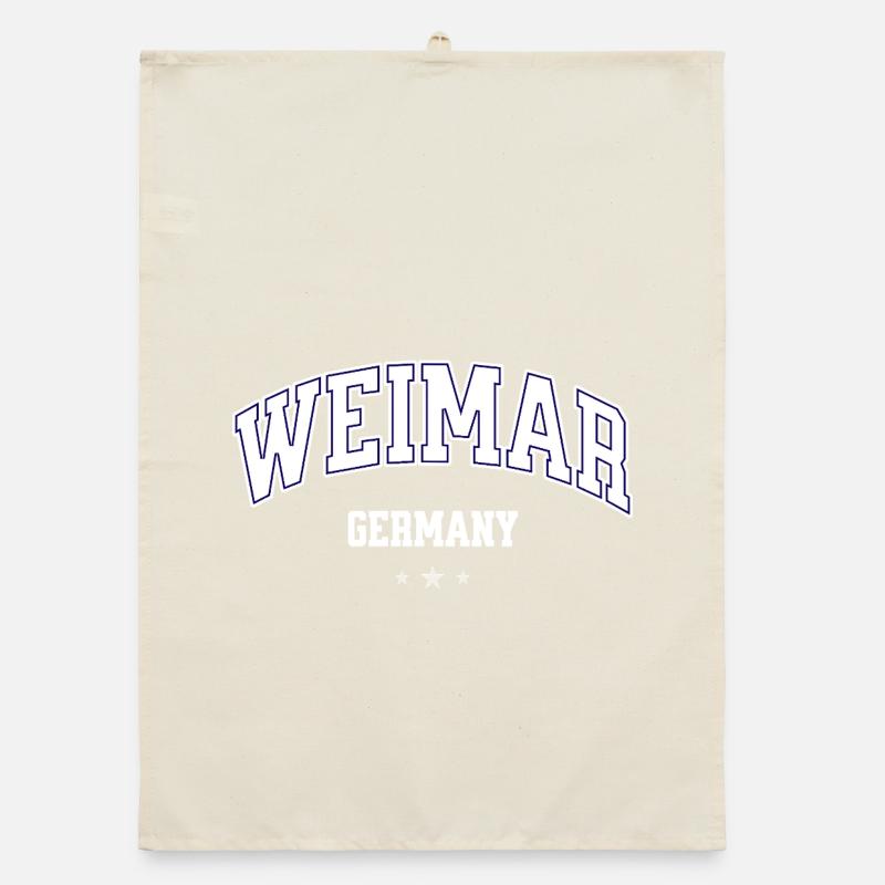Weimar Germany Emblem Organic dish towel
