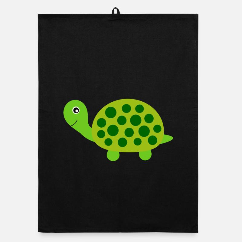 Turtle Turtles Organic dish towel