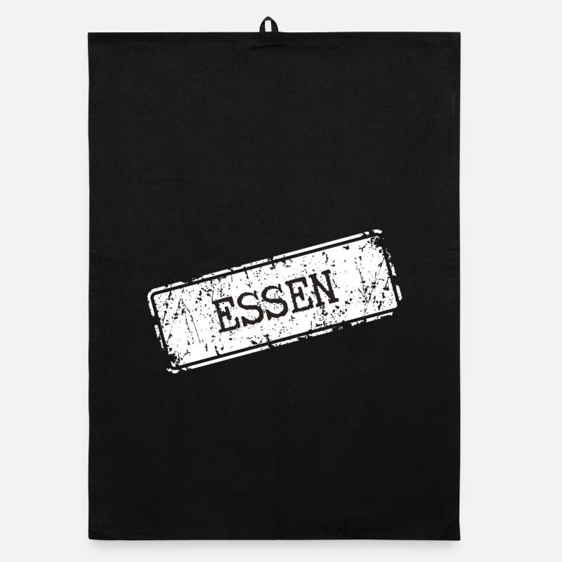 Conception des symboles de position de la ville d'Essen Torchon bio