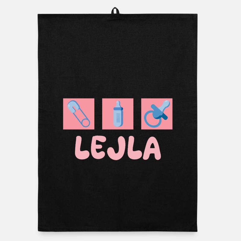 Lejla as a pacifier Organic dish towel