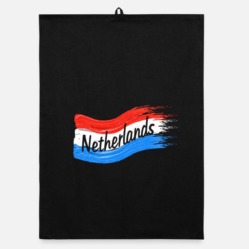 Drapeau néerlandais Torchon bio