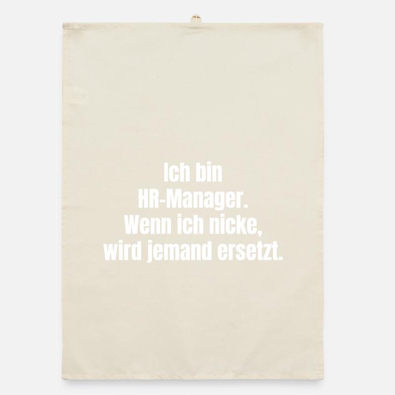 HR Manager Threatening Statement Saying Organic dish towel