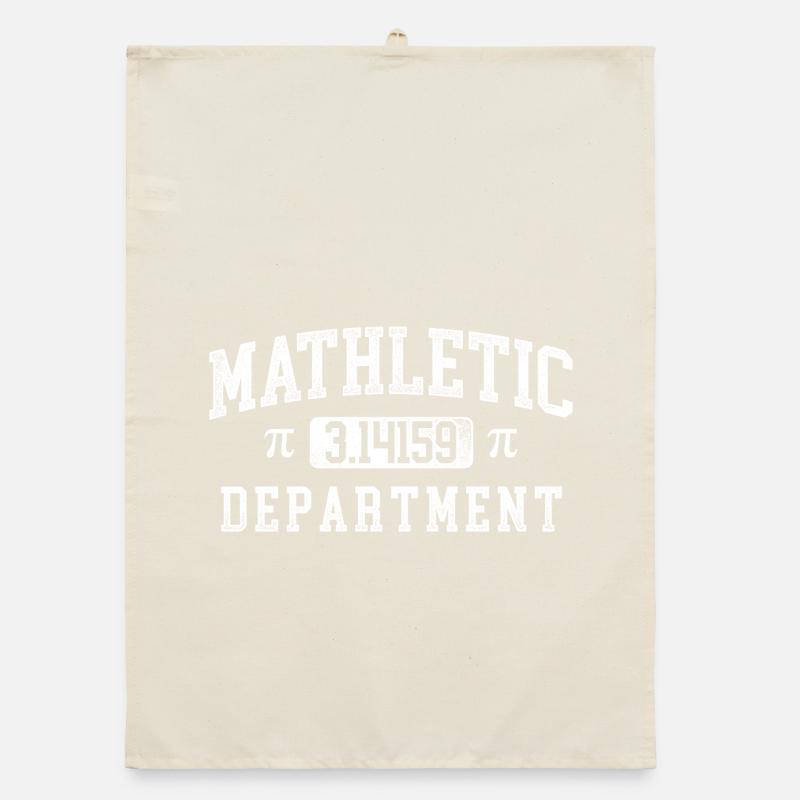 Mathletic Department 3.14159 Meme du jour du Nerd Pi Torchon bio