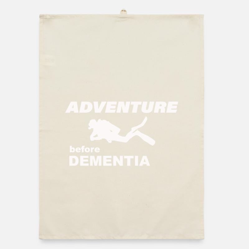 AVENTURE DE PLONGÉE Torchon bio