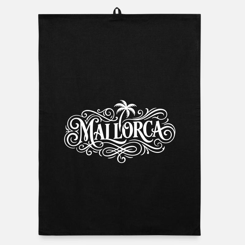 Lettrage de Majorque Torchon bio