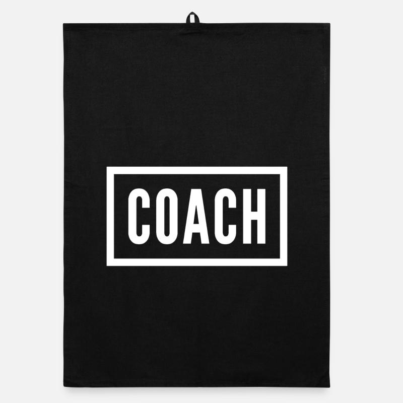 Coach Letter Monogram Design Organic dish towel