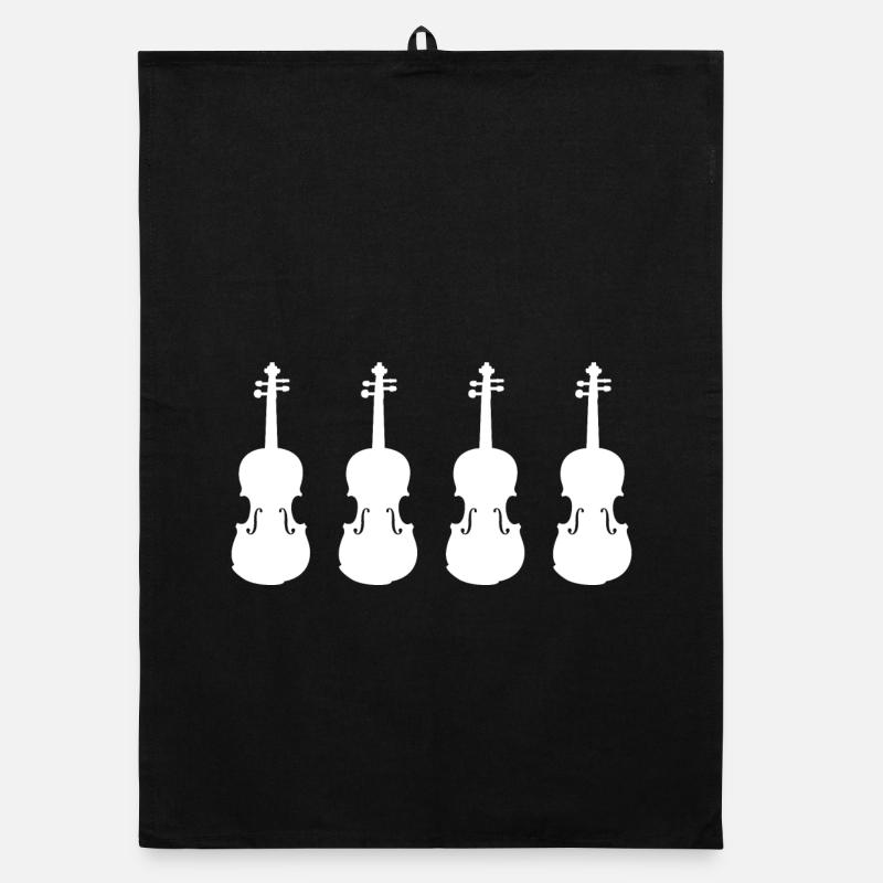 Modèles de violons rétro Torchon bio