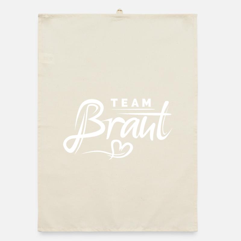 Équipe Bride - Poule Adieu Bachelorette Torchon bio