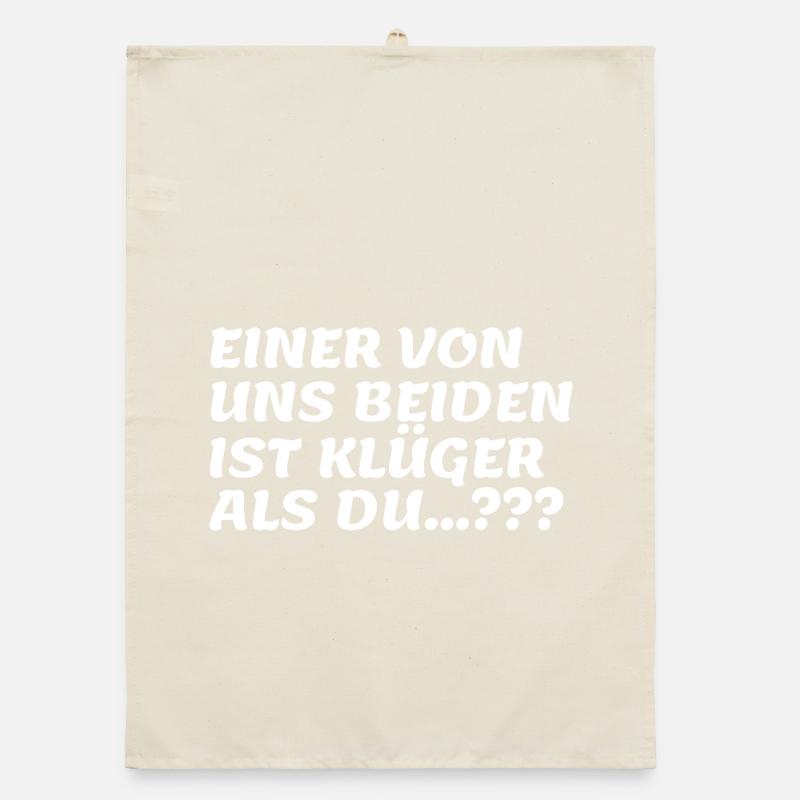 Deux plus malins que vous ne le dites Torchon bio