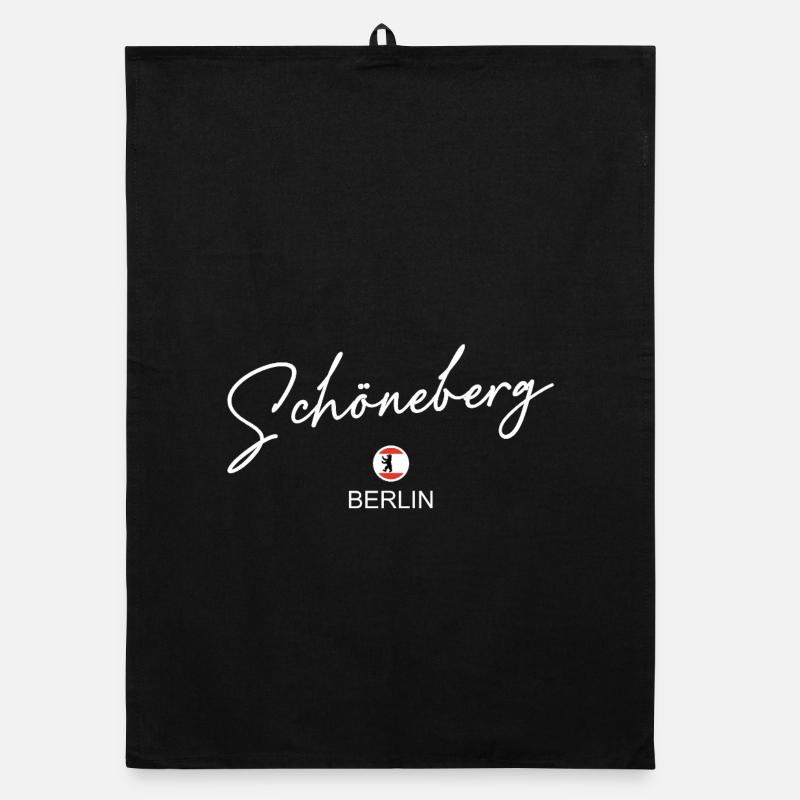 Schöneberg - Berlin Flag - Berlin Bear - Berlin Organic dish towel