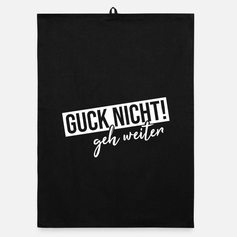 Don't look, go on Organic dish towel