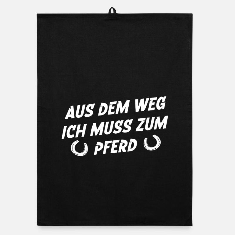Écartez-vous, je dois aller vers le cheval Torchon bio